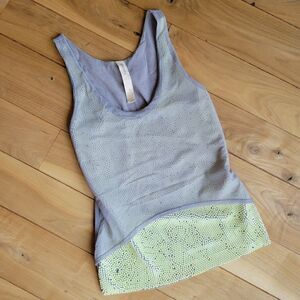 Unique TROSMAN Unique Bead Light Tank Top Shirt Grey 1 S